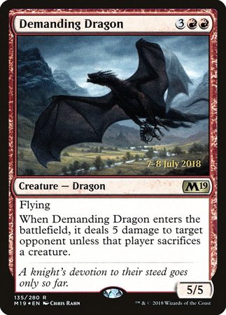 Demanding Dragon [Core Set 2019 Promos] | North Game Den