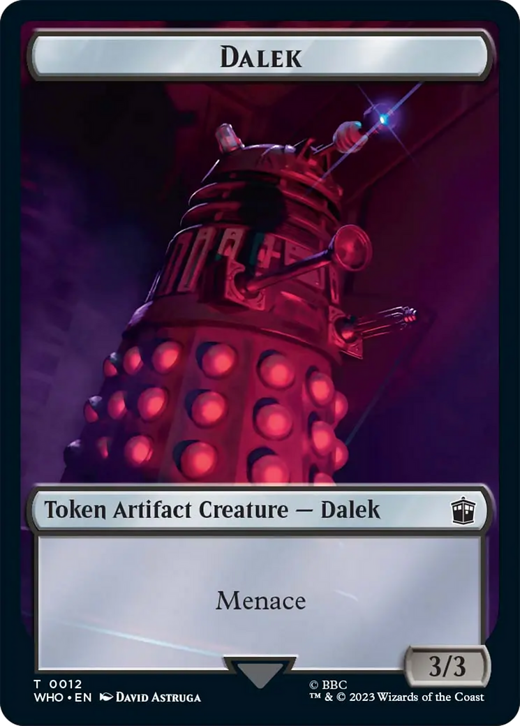 Dalek Token [Doctor Who Tokens] | North Game Den