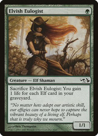 Elvish Eulogist [Duel Decks: Elves vs. Goblins] | North Game Den