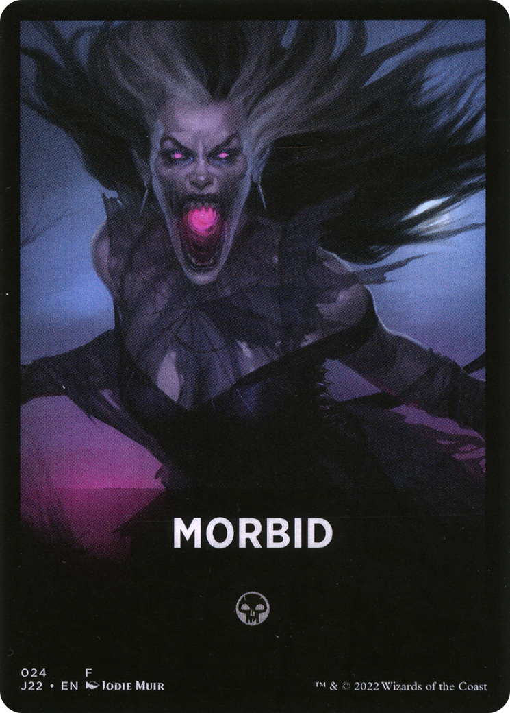 Morbid Theme Card [Jumpstart 2022 Front Cards] | North Game Den