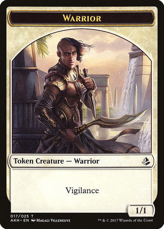 Warrior Token [Amonkhet Tokens] | North Game Den