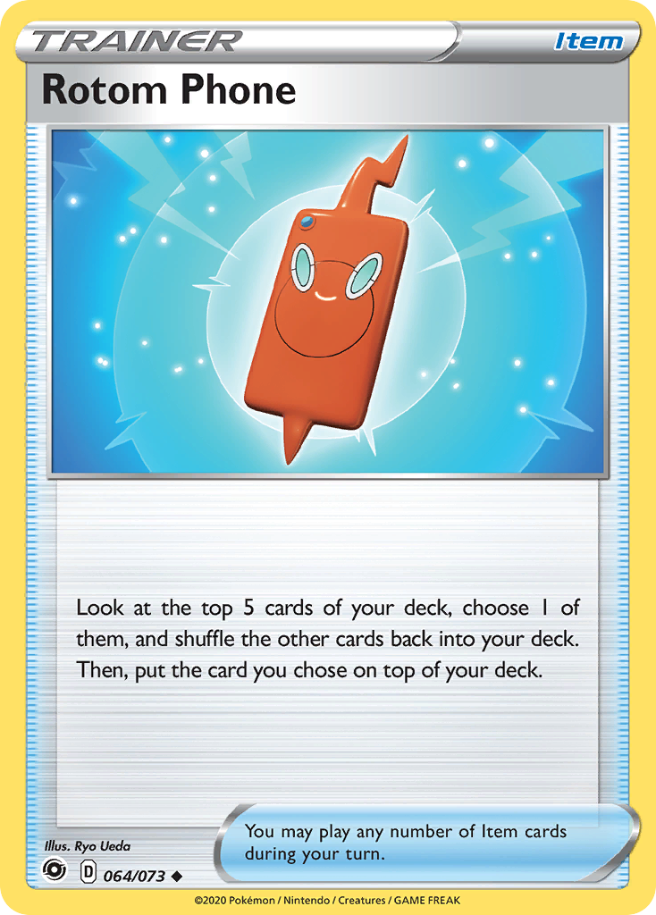 Rotom Phone (064/073) [Sword & Shield: Champion's Path] | North Game Den