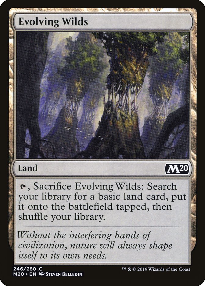 Evolving Wilds [Core Set 2020] | North Game Den