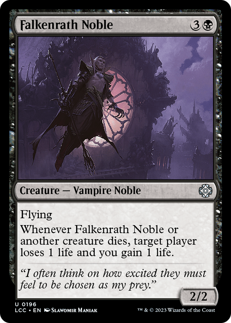 Falkenrath Noble [The Lost Caverns of Ixalan Commander] | North Game Den
