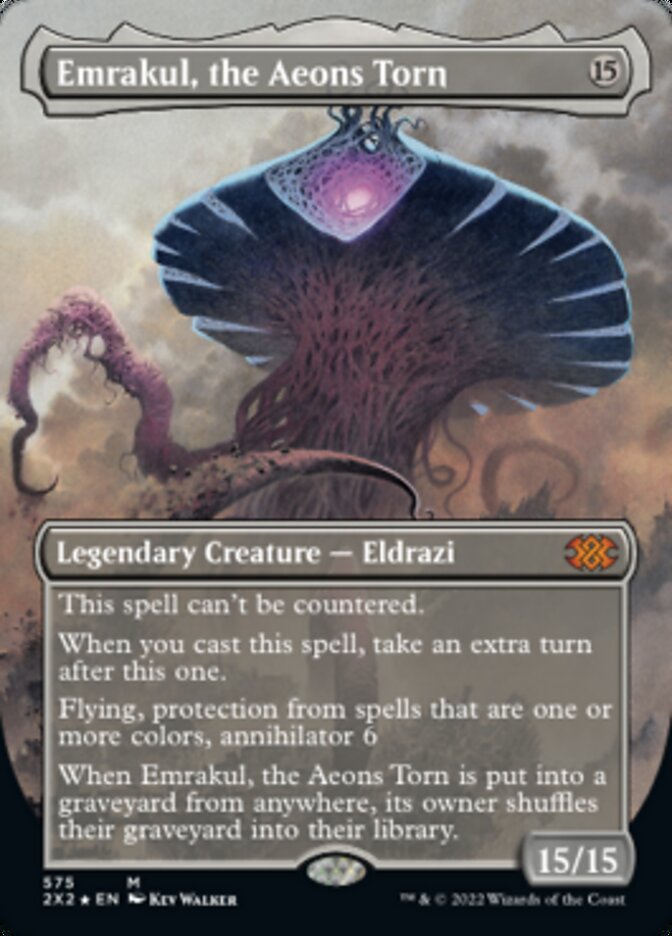 Emrakul, the Aeons Torn (Textured Foil) [Double Masters 2022] | North Game Den