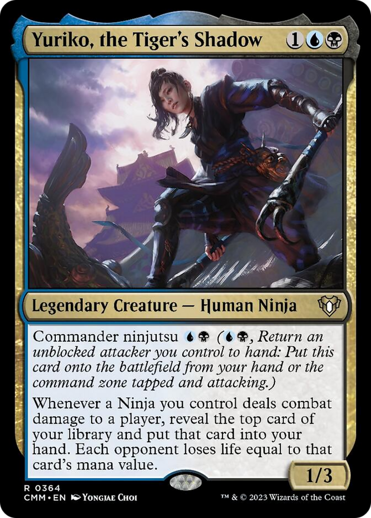 Yuriko, the Tiger's Shadow [Commander Masters] | North Game Den