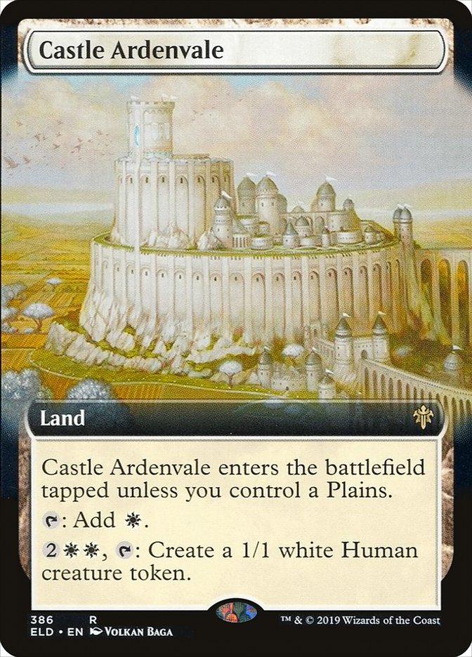 Castle Ardenvale (Extended Art) [Throne of Eldraine] | North Game Den