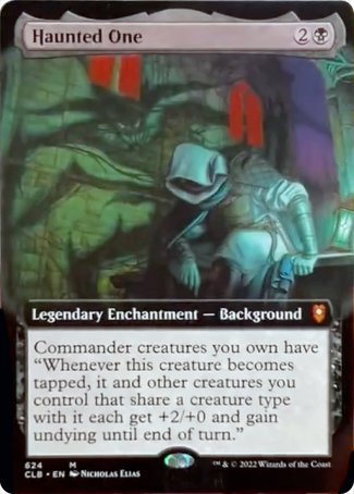 Haunted One (Extended Art) [Commander Legends: Battle for Baldur's Gate] | North Game Den