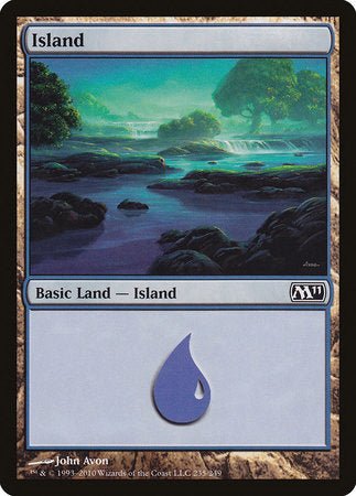 Island (235) [Magic 2011] | North Game Den