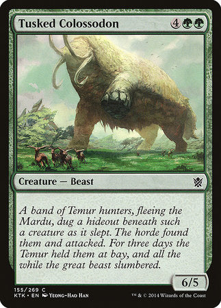 Tusked Colossodon [Khans of Tarkir] | North Game Den