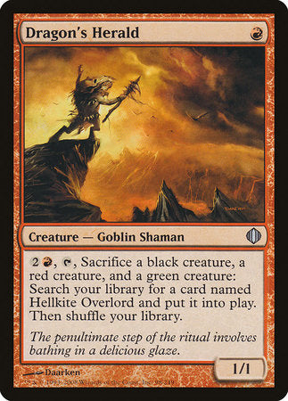 Dragon's Herald [Shards of Alara] | North Game Den