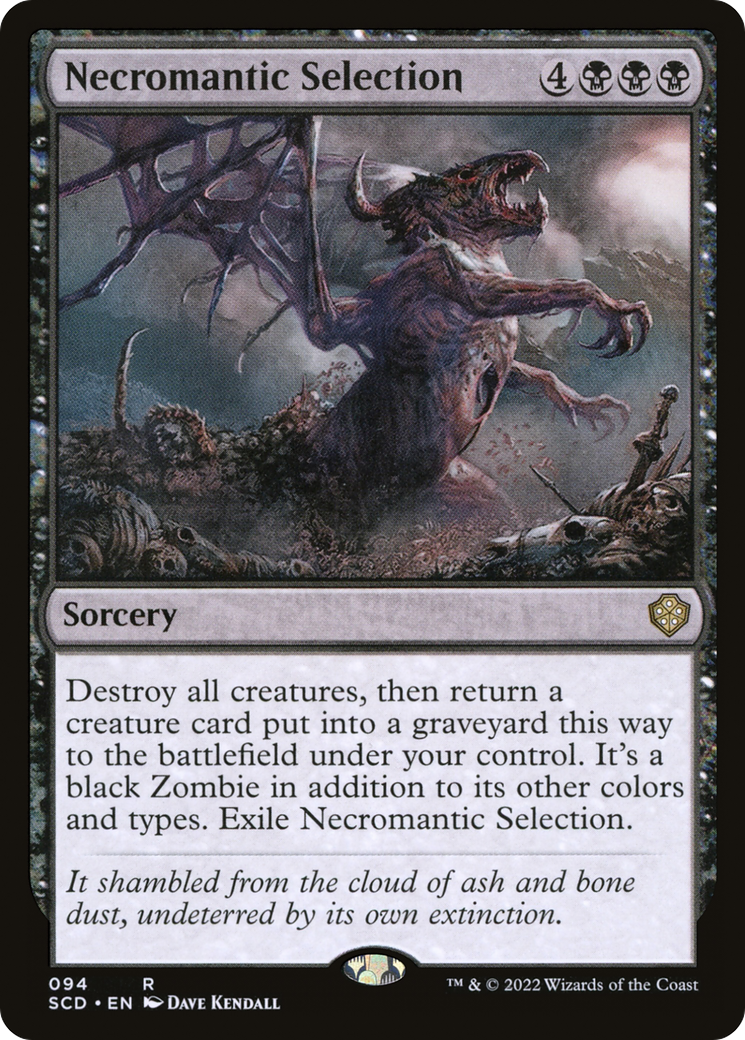 Necromantic Selection [Starter Commander Decks] | North Game Den