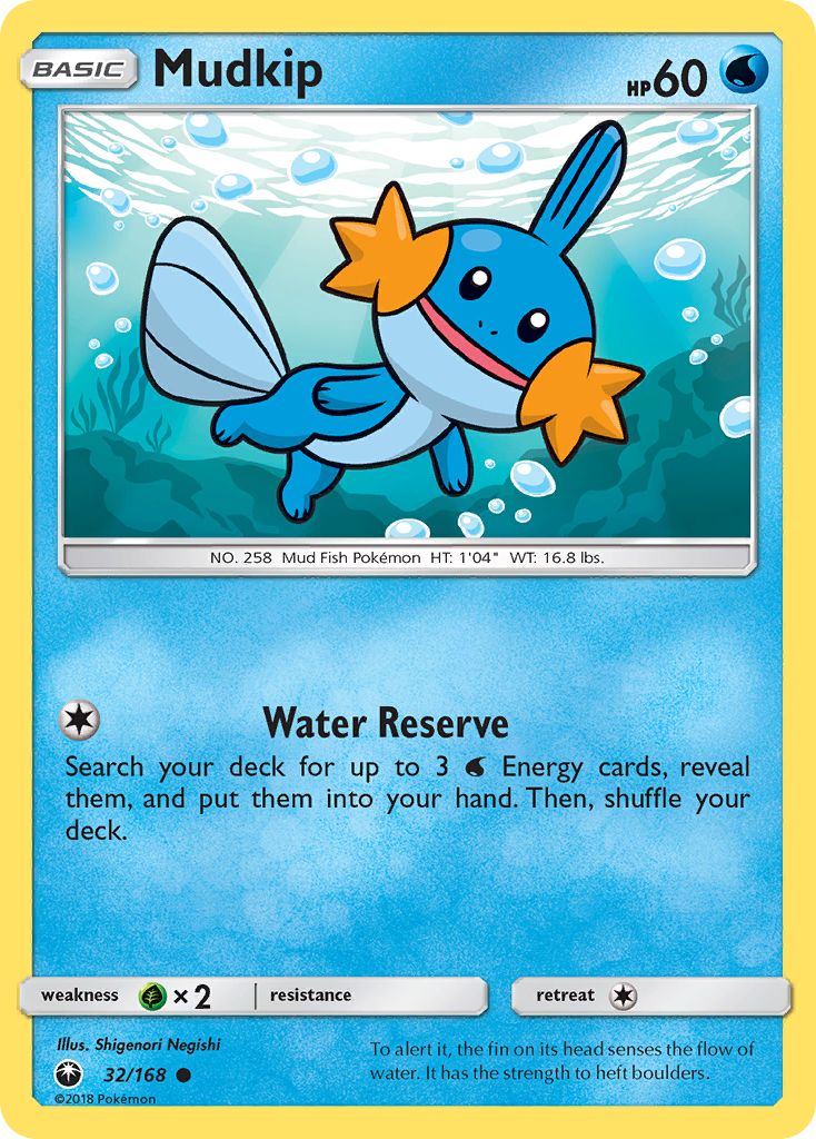 Mudkip (32/168) [Sun & Moon: Celestial Storm] | North Game Den