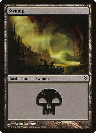 Swamp (81) [Duel Decks: Jace vs. Vraska] | North Game Den