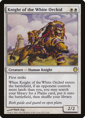 Knight of the White Orchid [Duel Decks: Knights vs. Dragons] | North Game Den