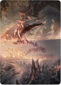 Needleverge Pathway Art Card [Zendikar Rising Art Series] | North Game Den