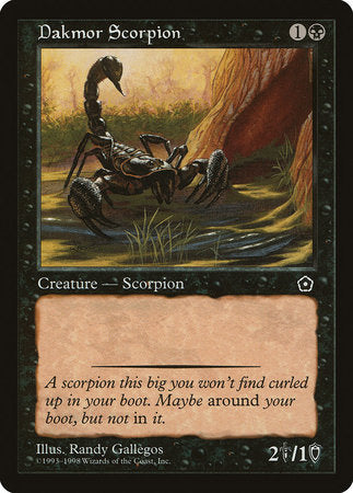 Dakmor Scorpion [Portal Second Age] | North Game Den