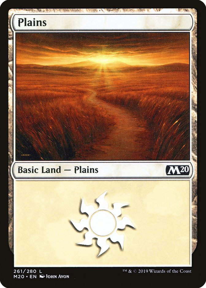 Plains (#261) [Core Set 2020] | North Game Den