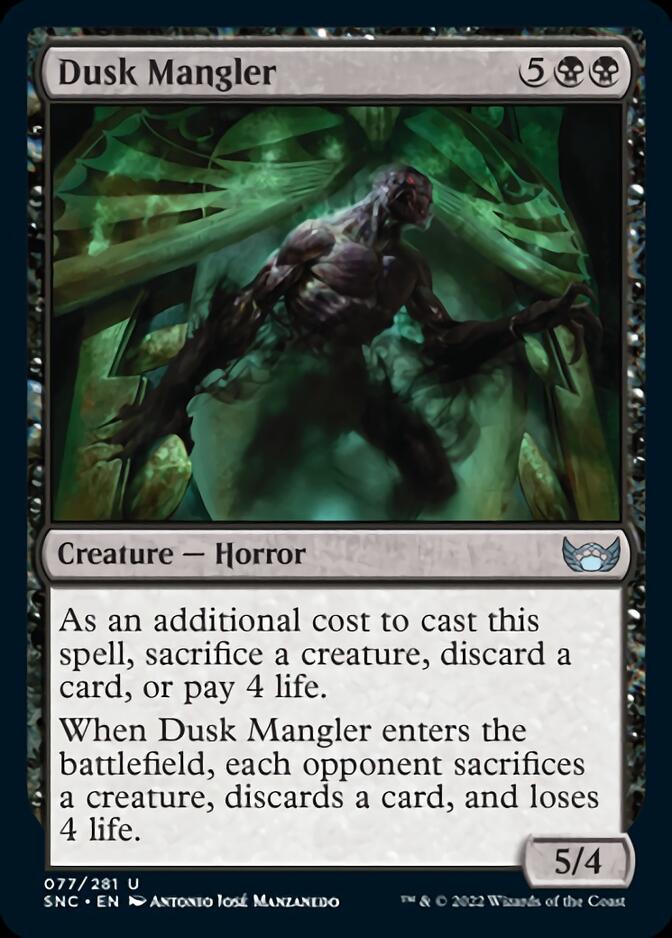 Dusk Mangler [Streets of New Capenna] | North Game Den