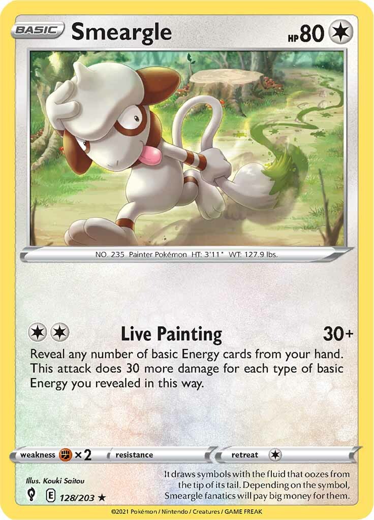 Smeargle (128/203) [Sword & Shield: Evolving Skies] | North Game Den