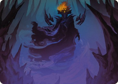 Sauron, the Necromancer Art Card [The Lord of the Rings: Tales of Middle-earth Art Series] | North Game Den