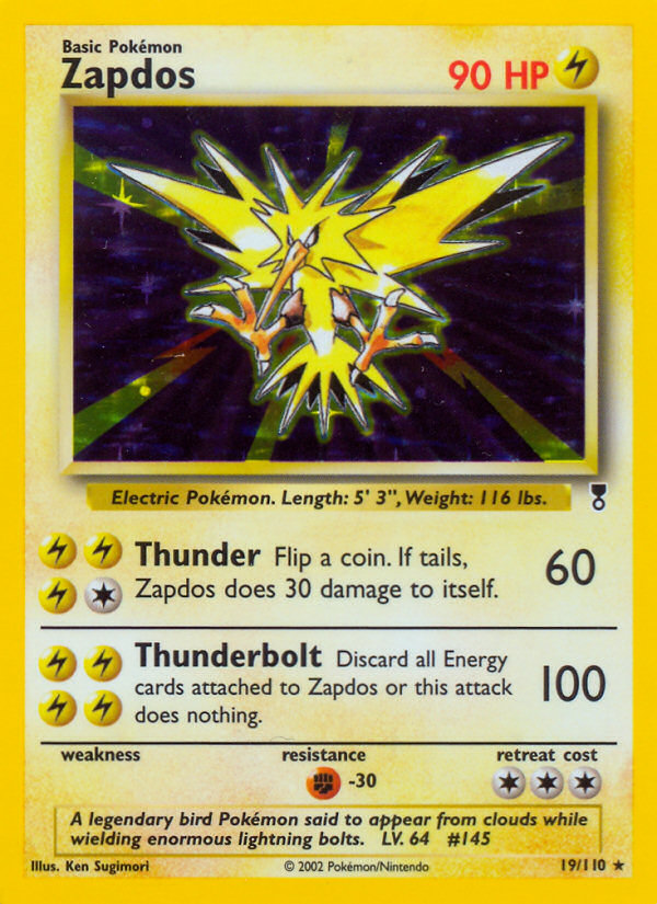 Zapdos (19/110) [Legendary Collection] | North Game Den