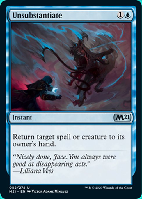 Unsubstantiate [Core Set 2021] | North Game Den