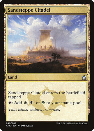 Sandsteppe Citadel [Khans of Tarkir] | North Game Den