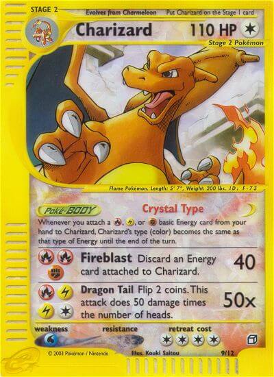 Charizard (9/12) [Box Topper] | North Game Den