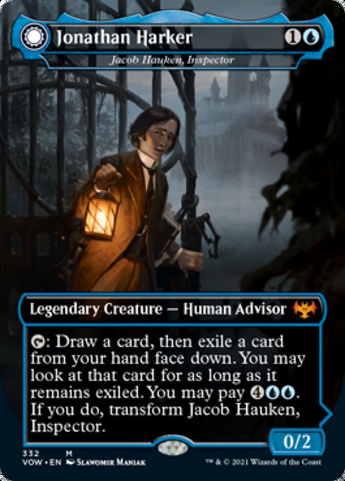 Jacob Hauken, Inspector // Hauken's Insight - Jonathan Harker // Harker's Obsessive Inquiry [Innistrad: Crimson Vow] | North Game Den