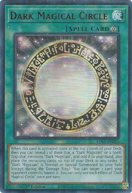 Dark Magical Circle (Red) [LDS3-EN093] Ultra Rare | North Game Den