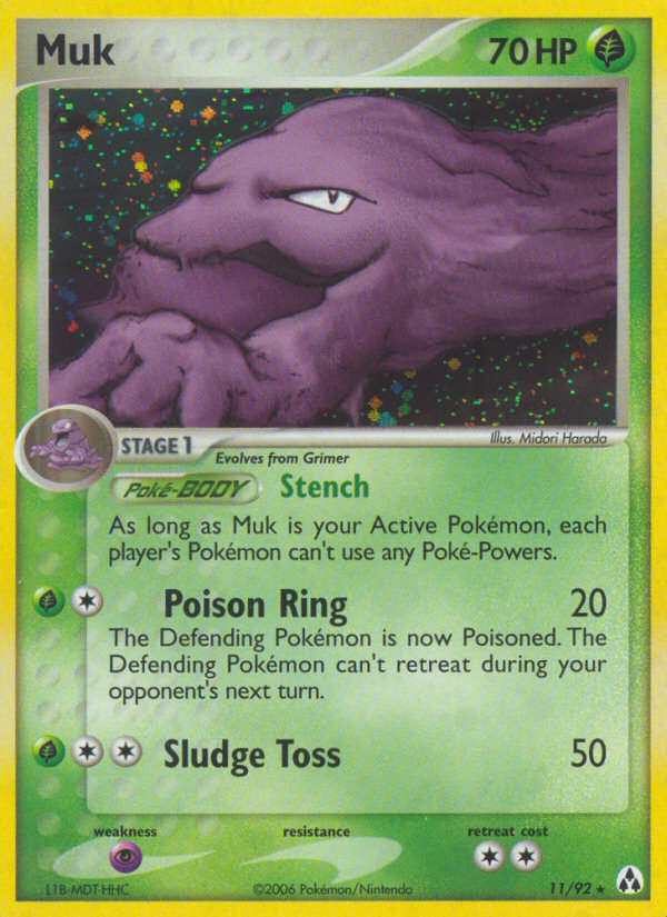 Muk (11/92) [EX: Legend Maker] | North Game Den