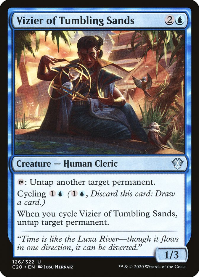 Vizier of Tumbling Sands [Commander 2020] | North Game Den