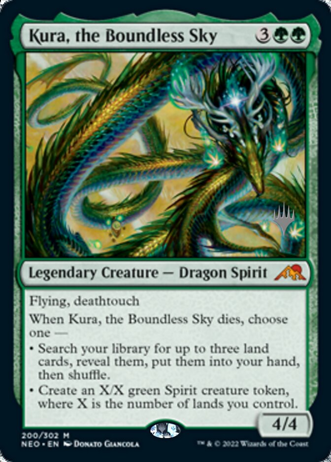 Kura, the Boundless Sky (Promo Pack) [Kamigawa: Neon Dynasty Promos] | North Game Den