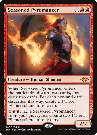 Seasoned Pyromancer [Modern Horizons] | North Game Den