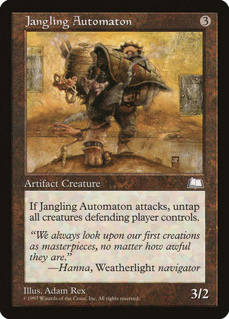 Jangling Automaton [Weatherlight] | North Game Den