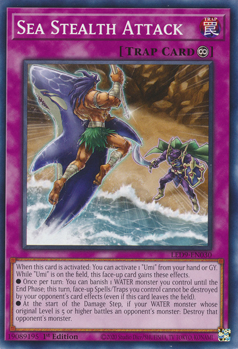 Sea Stealth Attack [LED9-EN030] Common | North Game Den