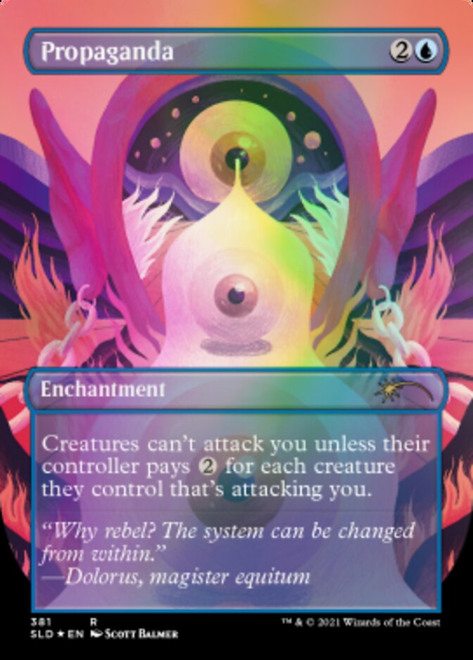 Propaganda // Propaganda (Borderless) [Secret Lair Drop Series] | North Game Den