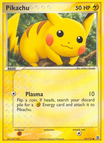 Pikachu (74/112) [EX: FireRed & LeafGreen] | North Game Den