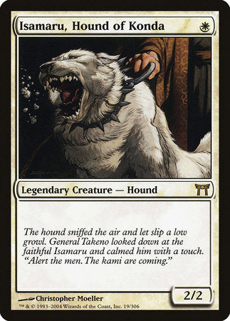 Isamaru, Hound of Konda [Champions of Kamigawa] | North Game Den