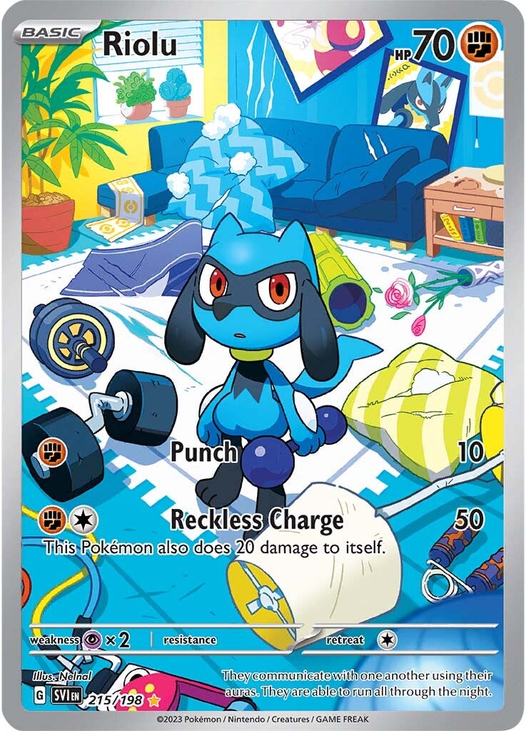 Riolu (215/198) [Scarlet & Violet: Base Set] | North Game Den