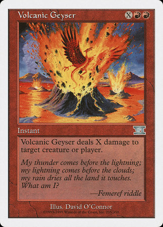 Volcanic Geyser [Classic Sixth Edition] | North Game Den