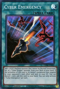 Cyber Emergency [GEIM-EN042] Super Rare | North Game Den
