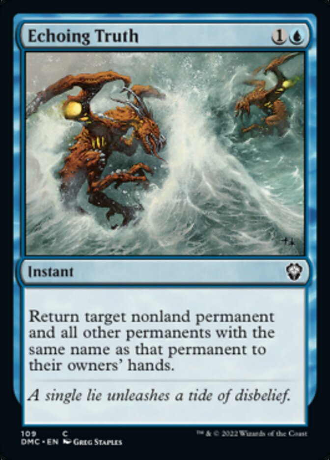 Echoing Truth [Dominaria United Commander] | North Game Den