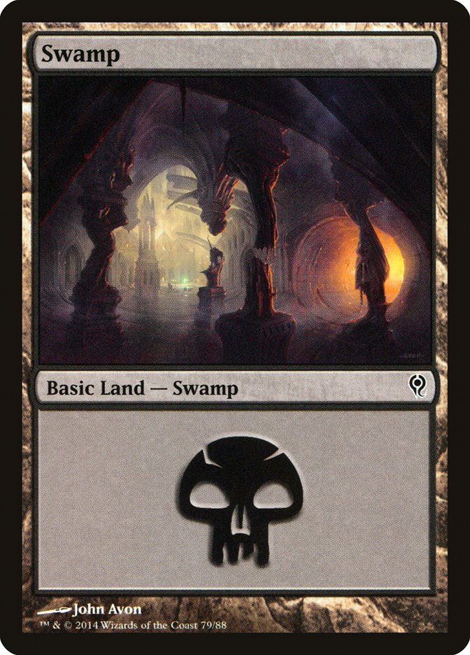 Swamp (79) [Duel Decks: Jace vs. Vraska] | North Game Den