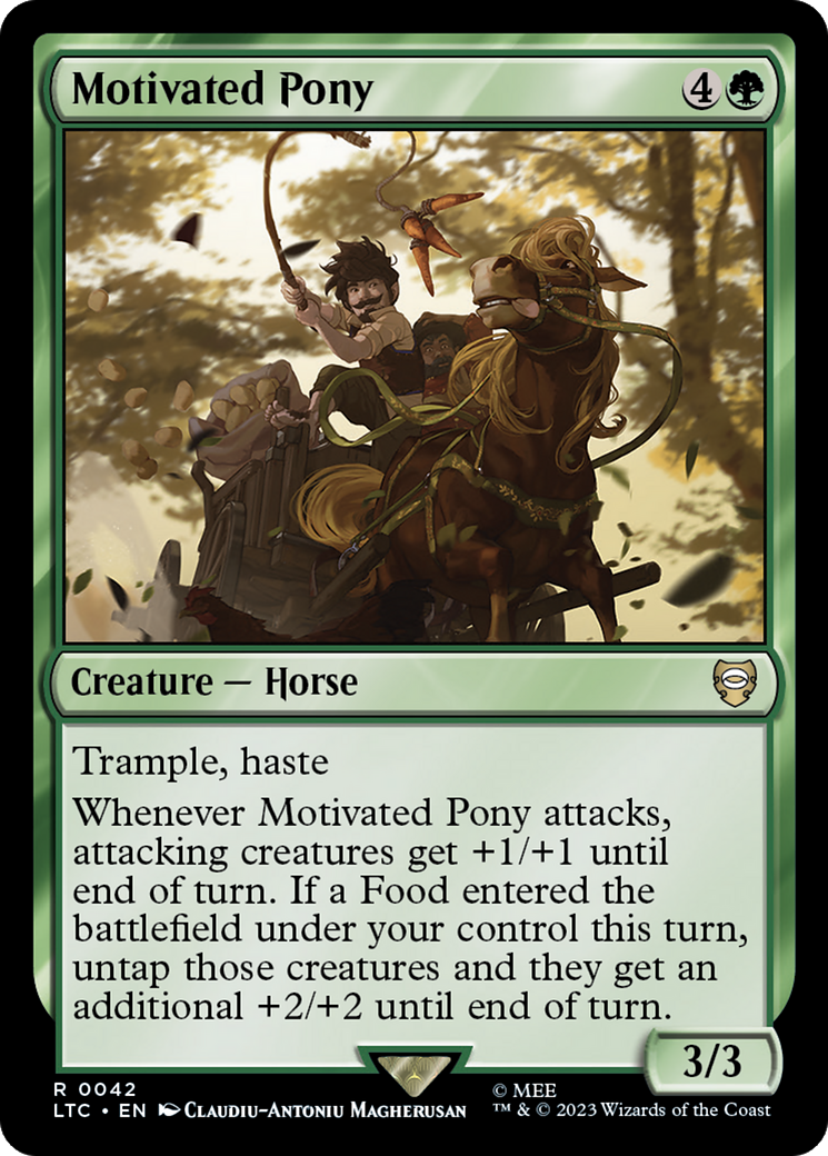 Motivated Pony [The Lord of the Rings: Tales of Middle-Earth Commander] | North Game Den