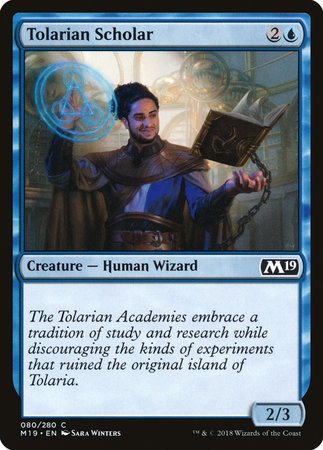 Tolarian Scholar [Core Set 2019] | North Game Den