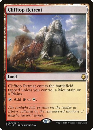 Clifftop Retreat [Dominaria Promos] | North Game Den