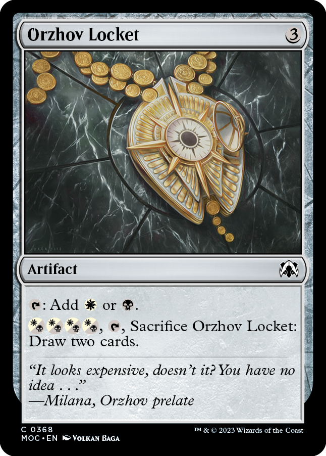 Orzhov Locket [March of the Machine Commander] | North Game Den