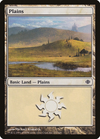 Plains (231) [Shards of Alara] | North Game Den